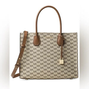 Michael Kors Mercer Large Convertible Tote NWT